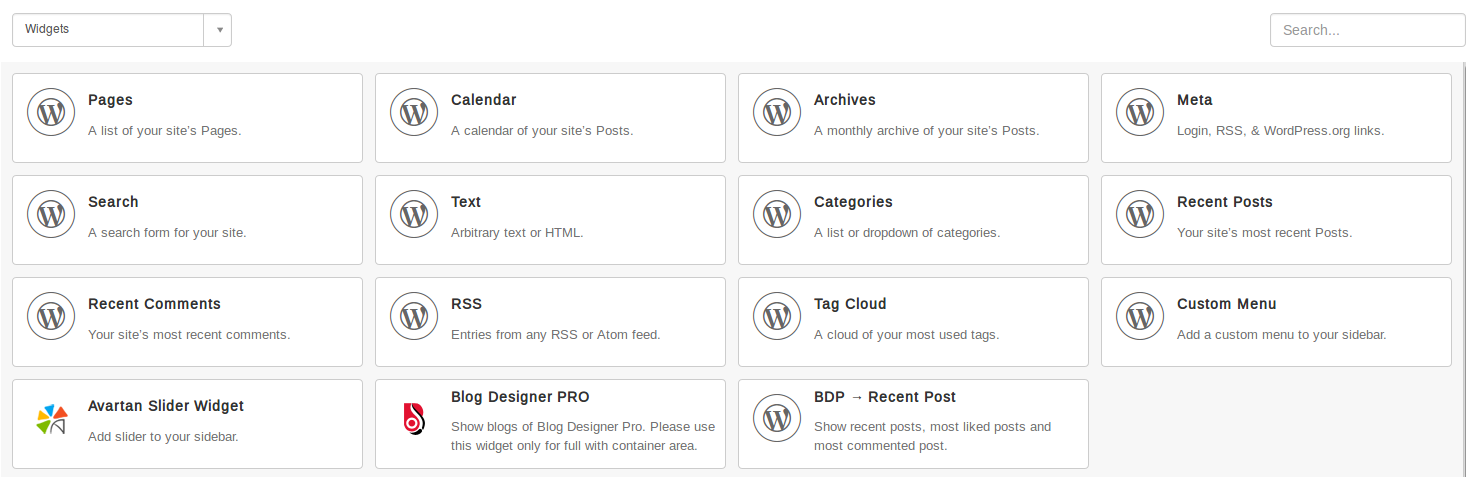 WR Pagebuilder Support