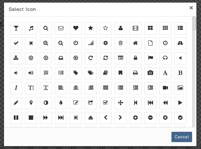 Icon Dialog