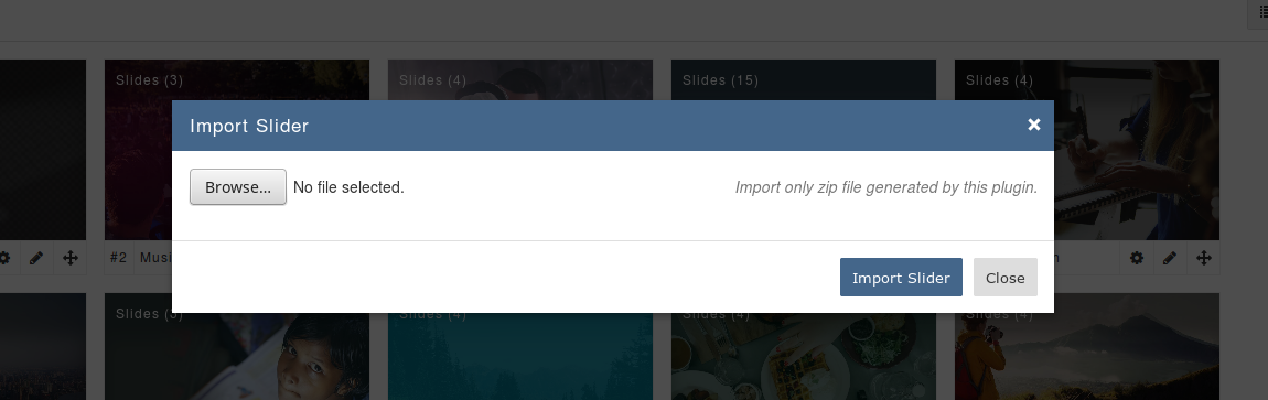 Import Browse