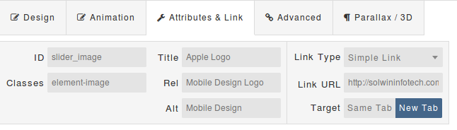 Layer Attributes