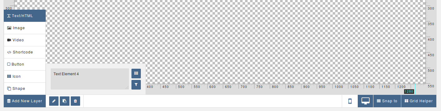 Text Layer Element