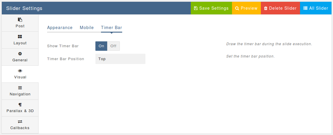Timer Bar