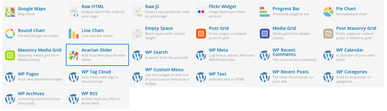 Visual Composer Support