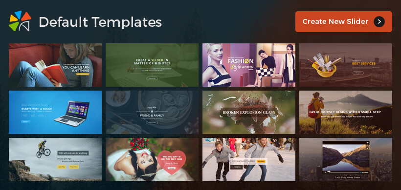 Default Templates – Avartan Slider Update