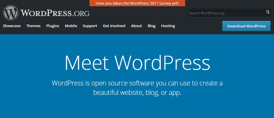 wordpress is open source